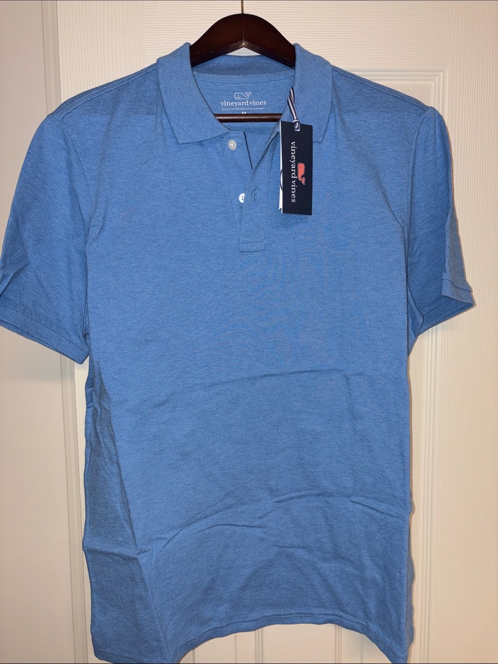 Vineyard Vines Sky Blue Short Sleeve Polo